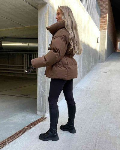 Agnes | Belted Winter Puffer