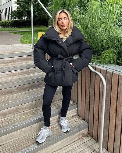 Agnes | Belted Winter Puffer