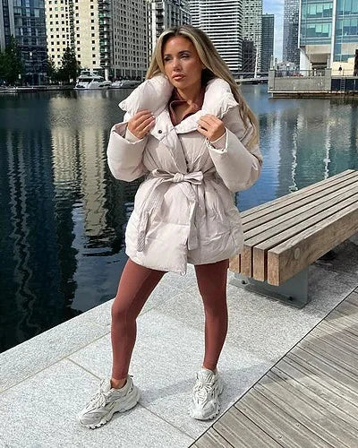 Agnes | Belted Winter Puffer