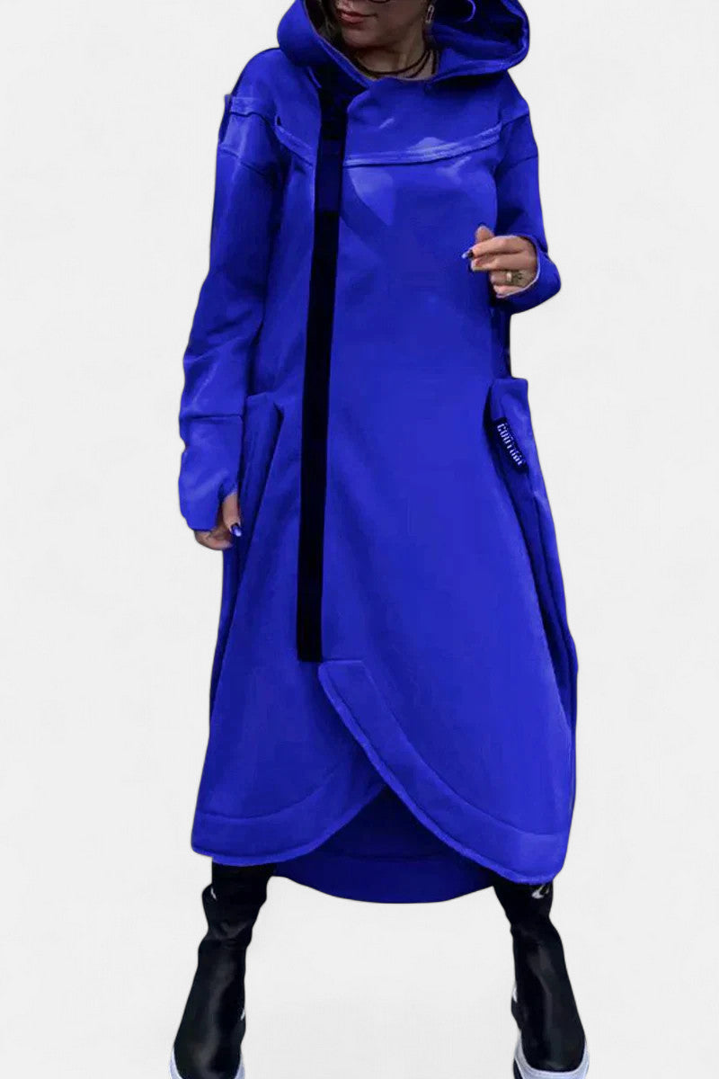 MANA | LONG HOODIE WITH ZIPPER