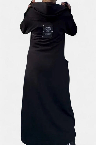 MANA | LONG HOODIE WITH ZIPPER