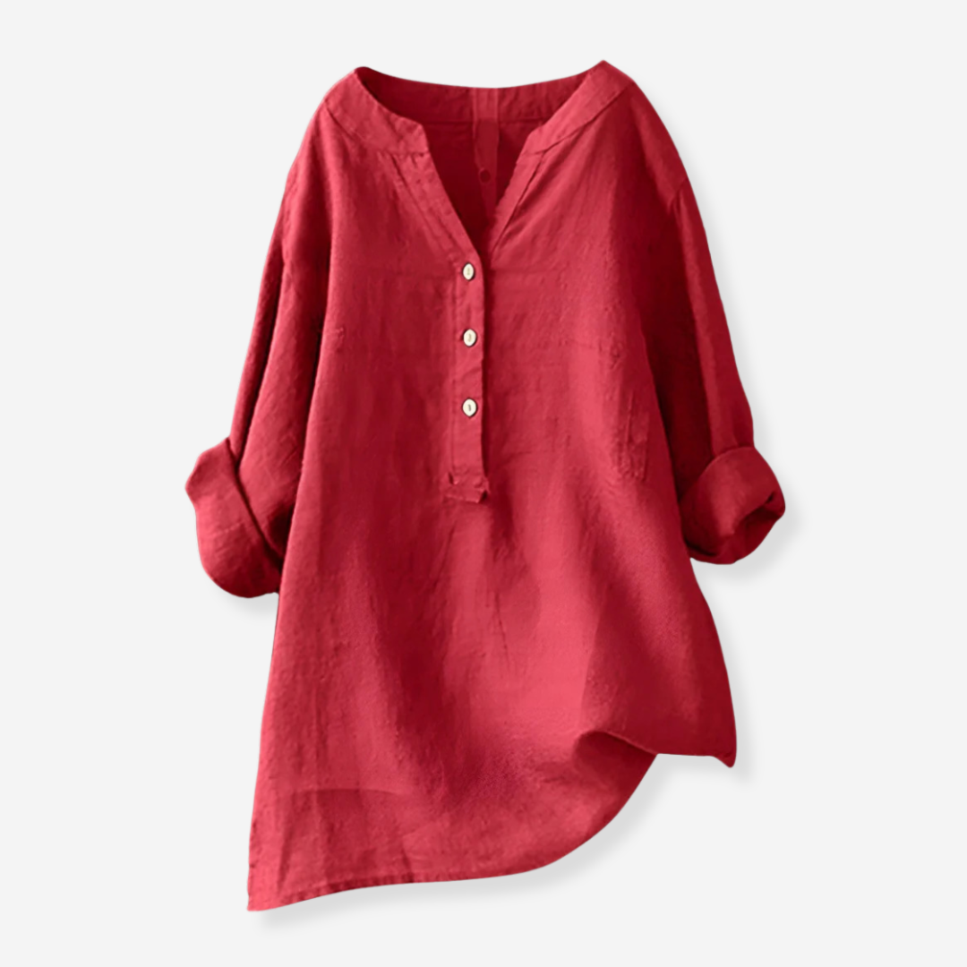 Freja™ – Airy and Comfortable Shirt with Buttons