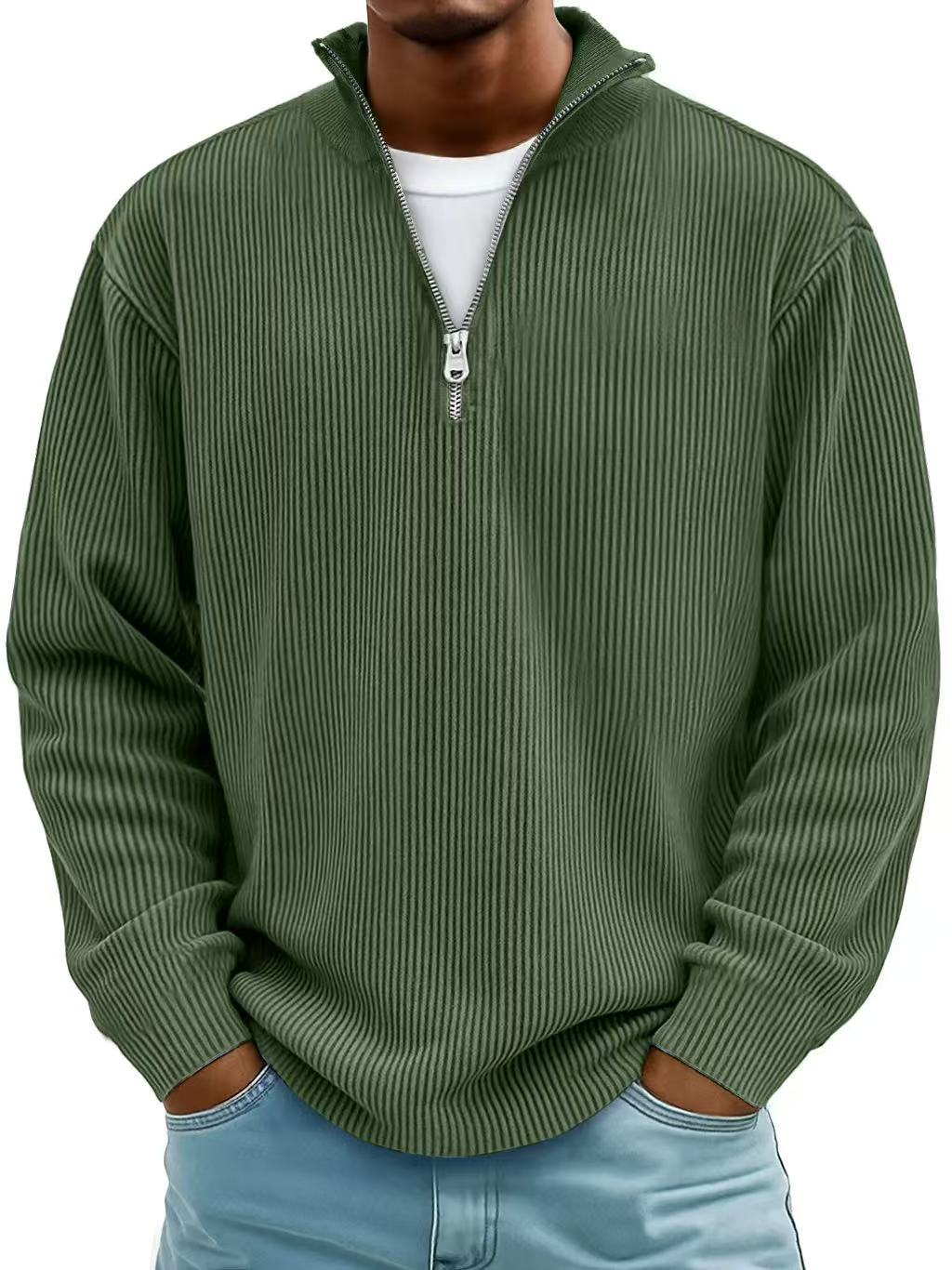 Elijah | Modern Half-Zip Sweater Ease (1+1 Free)