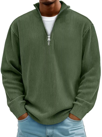 Elijah | Modern Half-Zip Sweater Ease (1+1 Free)