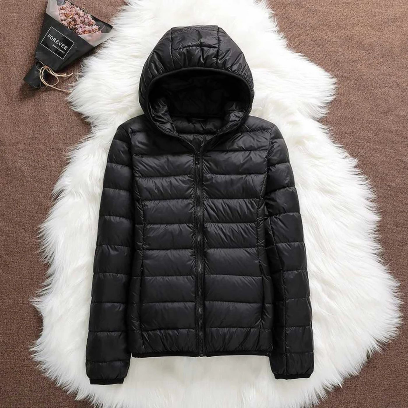Floryn | Blush Glow Puffer Jacket