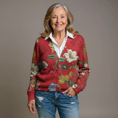 Larissa | Vintage Floral Cardigan