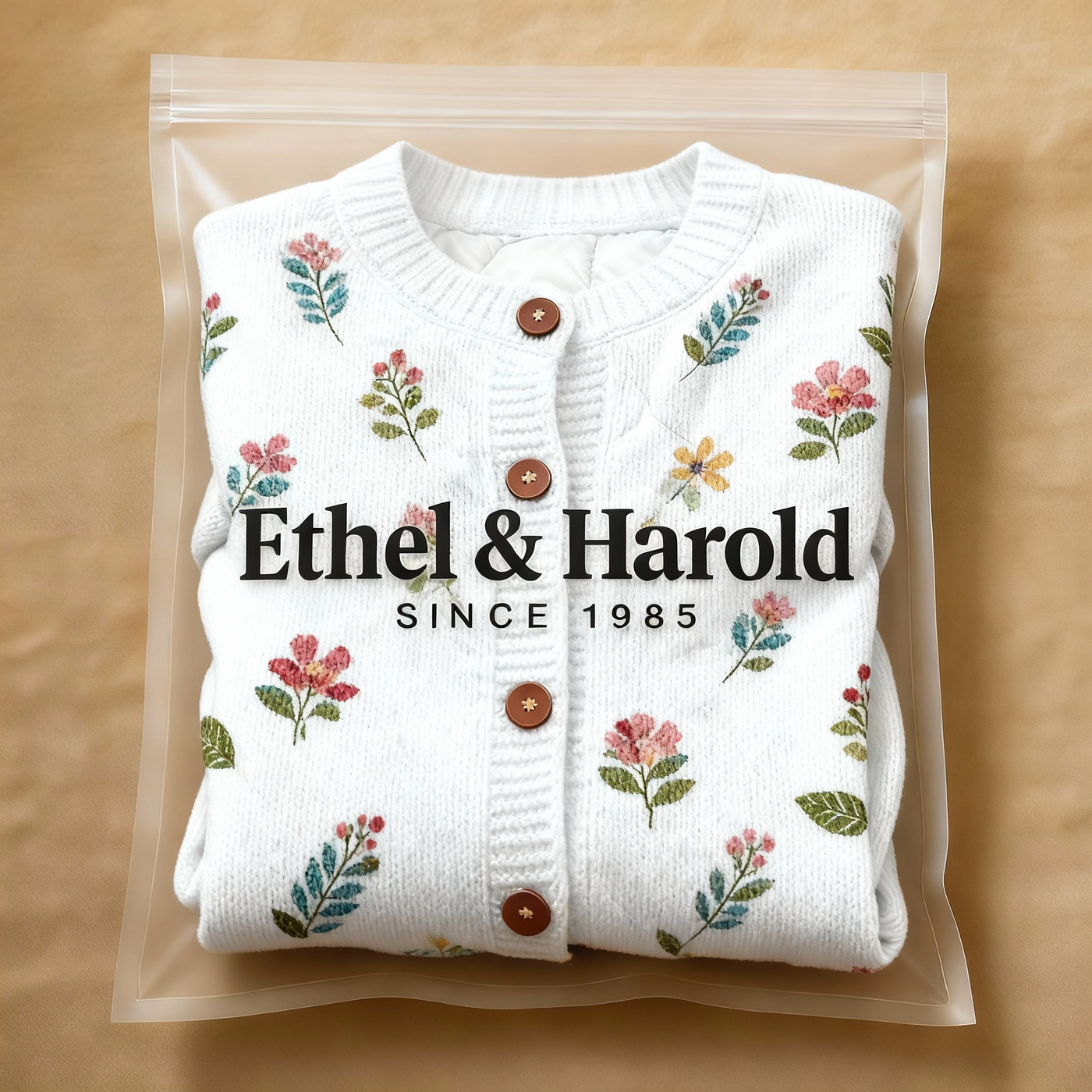 Grace | Flowers Print Cardigan